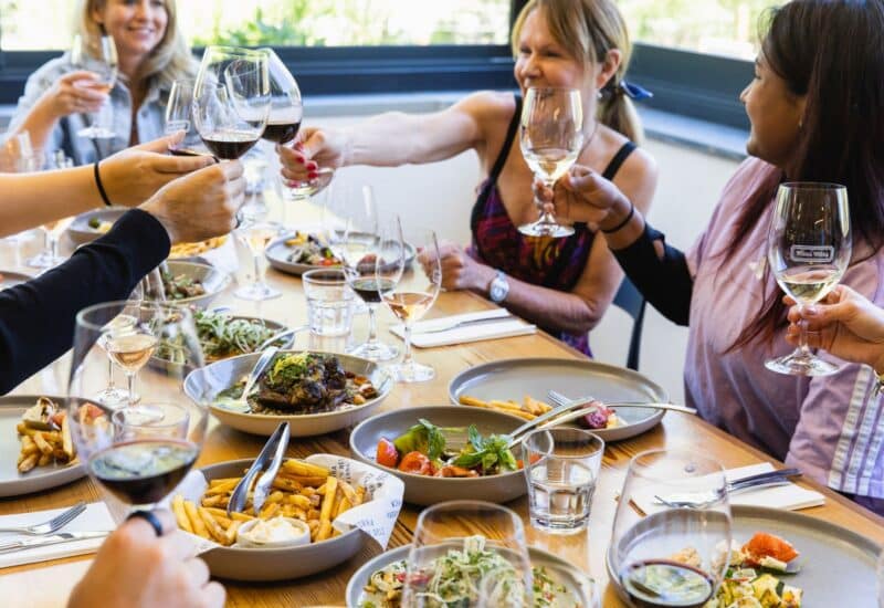 Lunch at Harrys Deli Wirra Wirra