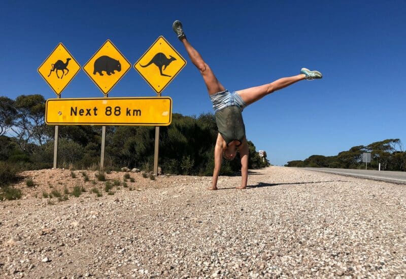 Nullarbor roadsign