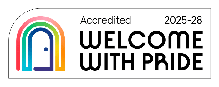 Welcome With Pride logo
